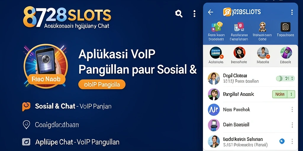 Screenshot antarmuka VoIP Panggilan di 8728SLOTS.